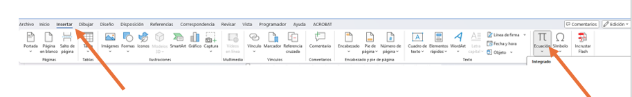 ECUACIONES EN WORD 1